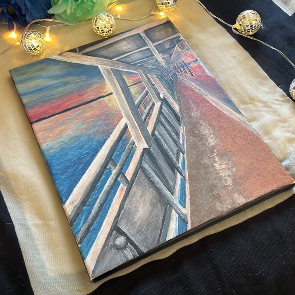 Sunset at Sea Painting - Picture 3 of 10